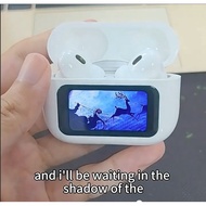 Earphone A9 Pro Earbuds ANC ENC Earphone Wireless Touch Screen Display Headsets Noise Cancelling