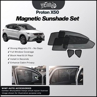 Proton X50 / X 50 Sun Shade / Sunshade with Clip or Magnet / Magnetic