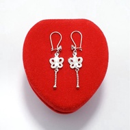 925 Silver Earrings Jewelry with White Gold Plating Earrings/ 925 SilverWanita Butterfly Earrings/