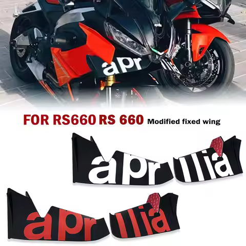 For RS660 RS 660 RS 660 rs660 modified fixed wind wing motorcycle wing kit spoiler accessories side 