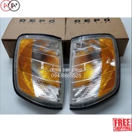 [พร้อมส่ง]ไฟเลี้ยวมุม​ Benz​ W124​  USA​ ขาว -​เหลือง​ Depo[สินค้าใหม่]