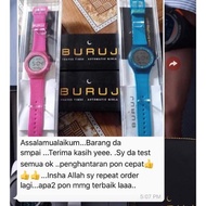 Jam tangan buruj/jam tangan azan/jam tangan penunjuk arah kiblat yang tepat/jam tangan kiblat digita