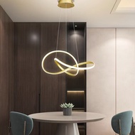 Ceiling light Nordic Dining room Pendant Light Simple LED Chandelier Aluminum Acrylic Chandelier Mod