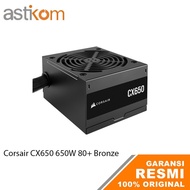 Corsair CX650 650W 80+ Bronze ATX Power Supply (CP-9020278-EU) PSU 650 Watt