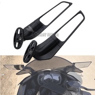 For HONDA CBR150 CBR650R 500R CBR650F Winglet Side Mirror Motorcycle Stealth Wing Rearview Mirror