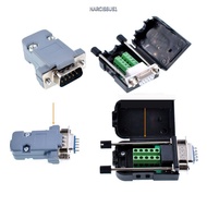 NARCISSUS13A0E 9 Pin Jack Socket, 485 COM Port RS232 Serial DB9 D-sub Connectors Plug, Removable Pro