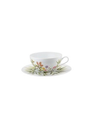 RAYNAUD PARADIS TEA SAUCER — WHITE