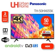 Panasonic 4K ULTRA HD HDR LED Android TV Narrow Bezel (50") TH-50HX655K