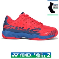 Sepatu Badminton Yonex Tour Skill 2 Org Free kaos Kaki