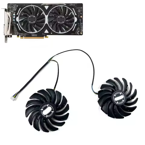 85MM PLD09210B12HH 4Pin Cooler Fan For MSI ARMOR RX470 RX 480 RX570 RX580 ARMOR 8G OC Graphics Video