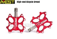 AEST titanium alloy MTB pedal axis of titanium alloy folding road bike pedal bike parts