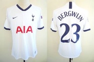 熱刺 2019-2020 (主場 歐聯) 球員版 #23 Bergwijn 球衣 [Tottenham UCL - Bergwijn]〈細AIA, 水印tag , 球會字〉
