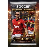 Soccer Premium Autograph Pack 3 AUTO PER PACK - Authentic Soccer Cards , Autograph Soccer Pack