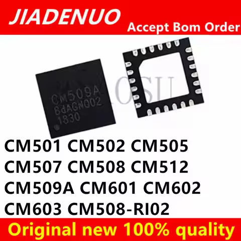 (5piece)100% New CM505 CM507 CM508 CM501 CM502 CM512 CM509A CM601 CM602 CM603 CM508-RI02 QFN