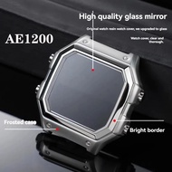 For Casio AE-1200 Case Resin Strap Men's Women's Waterproof Sports Bracelet 18mm AE1200 AE1300 AE-12