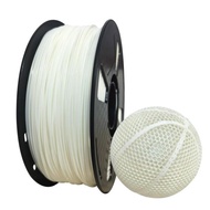 CC3D TPE フィラメント 40D ホワイト 1.75mm 1kg 3Dプリンターフィラメント FDM 3Dプリント素材 バスケッ