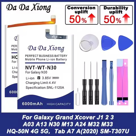 SCUD-WT-N19 New Battery For Samsung Galaxy Grand Xcover J1 2 3 A03 A13 N30 M13 A24 M32 M33 HQ-50N 4G