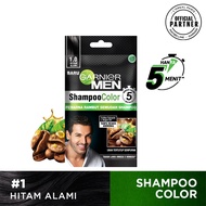 GARNIER MEN Shampoo Color Hair Sachet | Pewarna Rambut Cat Rambut Semir Rambut