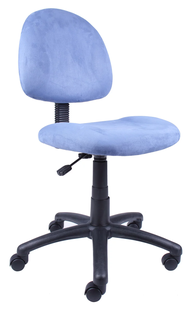 Blue Perfect Posture Delubye Modern Home Office Chair Without Arms Gaming Chair Office Furniture Ergonomic Chair Ergonomic Chair