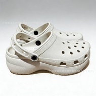 crocs2025 High-end version A Cloud Puff Thick-Soled Clog Shoes for Women Outdoor Height-Increasing B