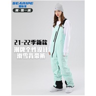 Men's Suspender Waterproof Windproof Ski Pants DAAJ