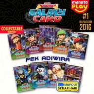 Kad Boboiboy Galaxy Card Pek Adiwira Full Set