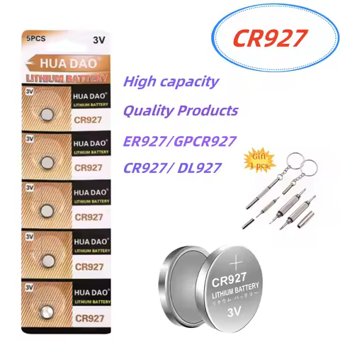 New 2-50PCS CR927 3V Lithium Batteries CR 927 Coin Cells Remote Control Laser Light Clock Watch DL92