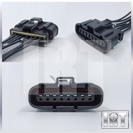 8 Pin Air Flow Sensor Socket Wira Perdana Proton Satria Wire Wiring Power TR Soket Kereta Mitsubishi