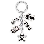 Game Peripherals Thriller Game Bandi and Ink Printer Acrylic Keychain