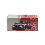 POP RACE 1/64 Scale diecast Honda Civic Type-R TCR FL5 Presentation