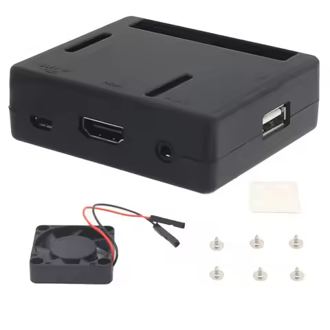 Raspberry Pi 3 Model A+ ABS Case with 2507 Cooling Fan