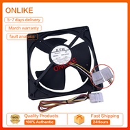 (12.5CM) NR-BW464 PANA SONIC REFRIGERATOR FAN KIPAS PETI SEJUK 4 WIRES FBA12J14V DC14V 0.28A