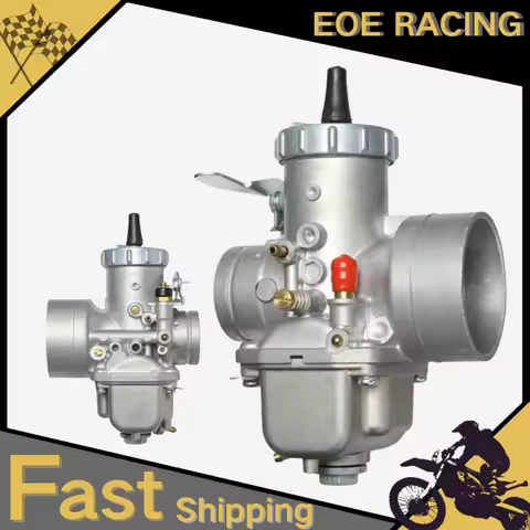 VM38 38mm Carburetor For Mikuni Round Slide VM Series Yamaha TZ350 VM38-9 250-500cc ATV Quad Carb 2 