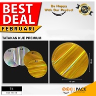 Cake Stand|Cake Board|Cake Base|Tray Tray|Cake Accessories|Hologram|18X18|T6