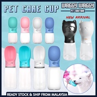 WaggyWaggy Pet Care Cup Dog Bottle Pet Bottle Cat Bowl Cat Travel Water Bottle Portable Botol Air Kucing Botol Kucing