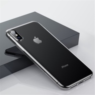 Baseus Ultra Thin Transparent Case For iPhone Xs Max Xr X Luxury Soft Silicone Back Cover For iPhone