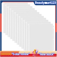 12Piece Binder Pouch Loose Leaf Filing Document Storage Bags 11.4In X 9.4In Waterproof PVC Binder Po