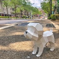 問創設計 DIY手作3D紙模型 狗狗系列 - 馬爾濟斯