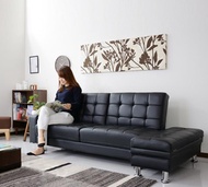 Theora Storage Sofa Bed 【Leather】/ Sofa Bed