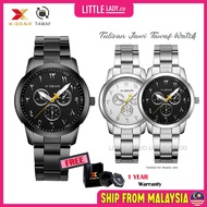 New Arrival Jam Tawaf Arabic Jam Tangan Perempuan Lelaki Stainless Steel Anticlockwise Jawi Arabic T
