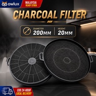 Livinox Hood Charcoal Filter ORIGINAL Compatible Carbon Filter For Livinox LCH-Copper-90BL LCH-Mica-