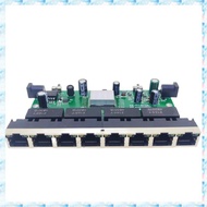 [R Q M U] RPOE Ethernet Switch 8 Port 10/100M 8 Port Reverse POE Switch PCBA 100Mbps 8-Port Switch M