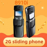 8910i Classic Titanium Slider Business Phone Single Card GSM Dual-Band Spring Slider Texture