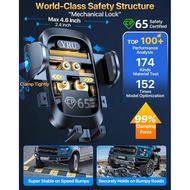 [2025 Upgrade 80LBS Strong Suction]YRU Car Phone Holder Mount,[Bumpy Road Stable]Dashboard Cell Phon