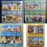 日版 One Piece 海賊王 WCF DWC POP Vol.23 + Vol.25 草帽海賊團 Vol.8 Vol.30 人氣票選Set 共4套 路飛 和之國 卓洛 山治 大海賊百景 超新星 革