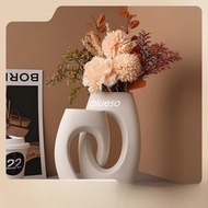 Home Home New Products Nordic Plain Embryo Vase White ins Style Ornaments Home Living Room Creative 