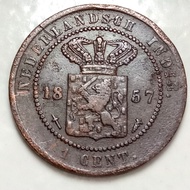 Koin Benggol 1 Cent th 1857 (e)