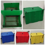 Double Folding Plastic Cage for Gamefowl Derby box