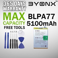 BYONX Battery Bateri BLPA77 Battery for Oppo A40 / A40M / A80 / A3X / A3 (5100mAh)