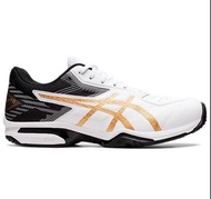 【💥日本直送】Asics PRESTIGELYTE 4 OC Extra Wide 闊身設計 男女 網球鞋 羽毛球鞋 男女運動鞋 白金色